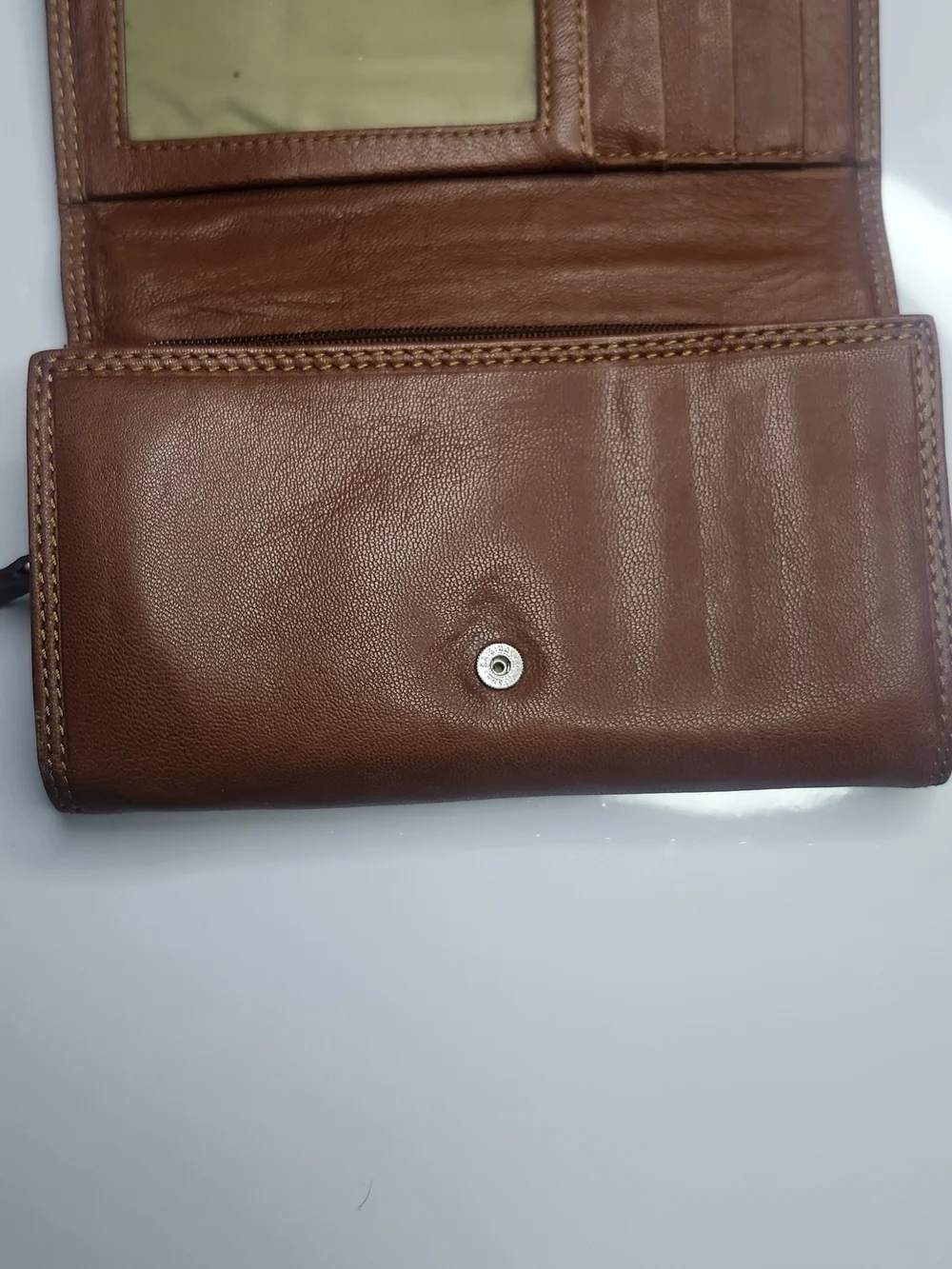 Renato Firenze Brown Leather Wallet